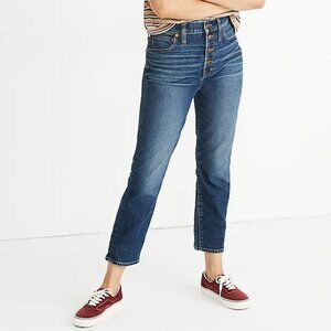 Madewell Perfect Vintage Crop Jean in Clearview Wash